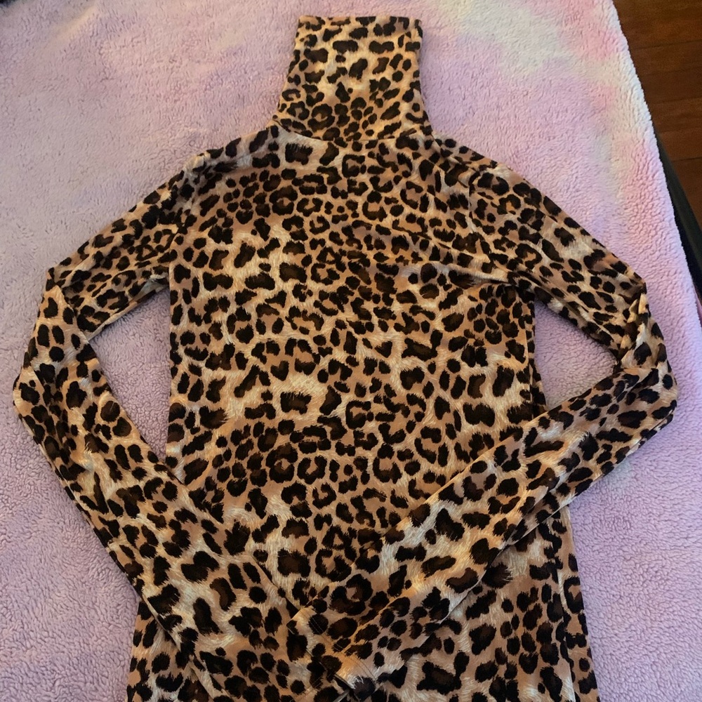 Rachel Pally leopard turtleneck - Picture 2 of 4
